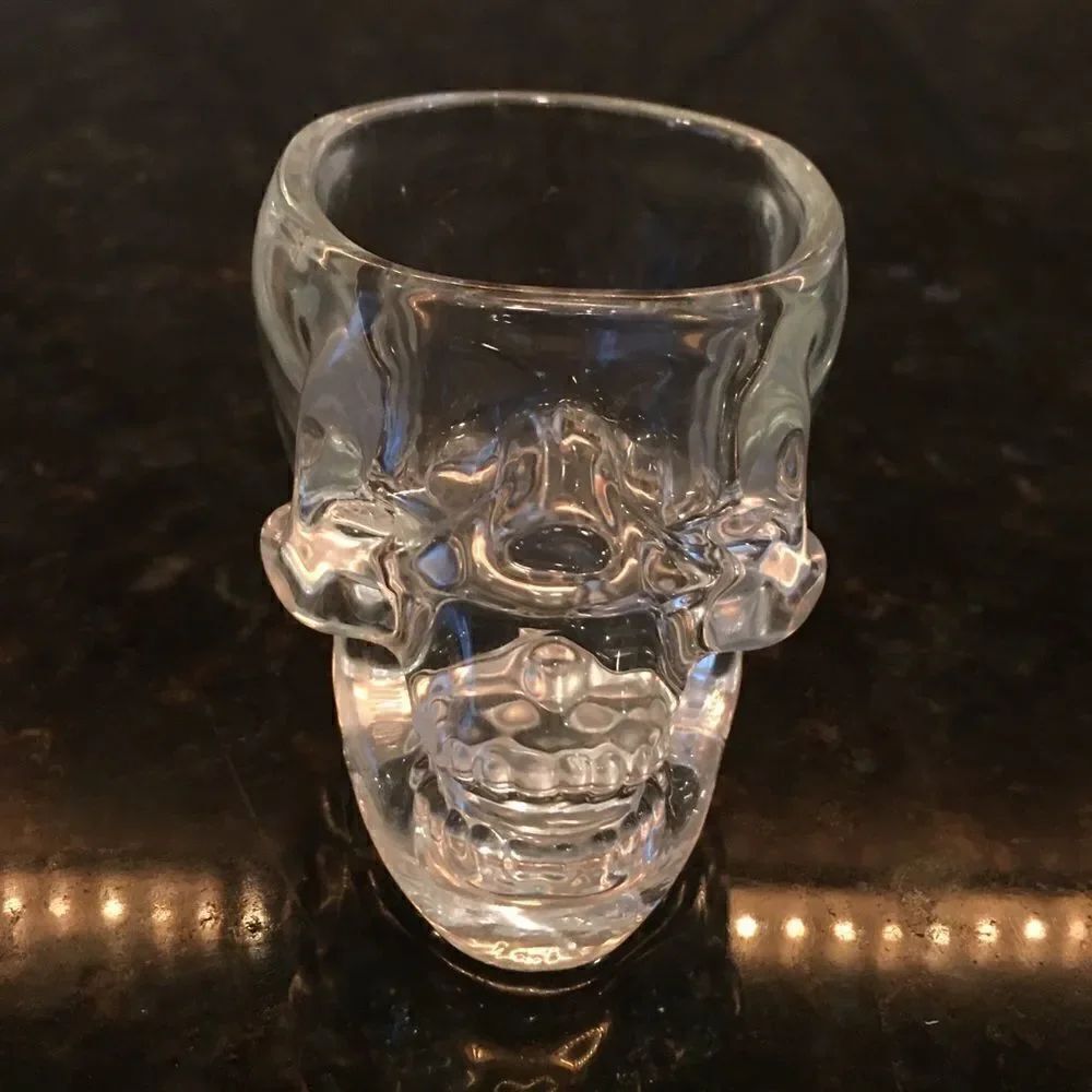 🎃- SKULL EXTRA Large Bad A** Shot Glass!!